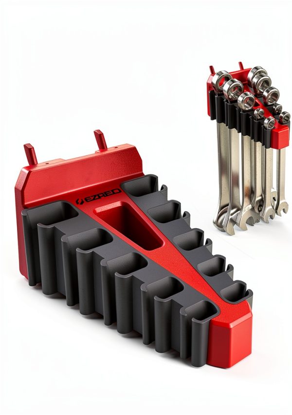 Peg Board Tool Storage EZRED EZP6PK 16-Piece Adjustable Red Organizer-8