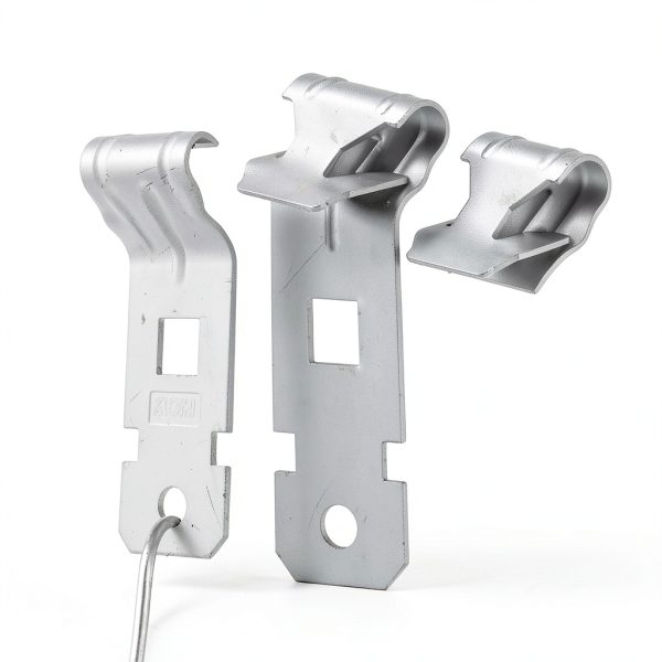 Blulu 250 piece Z Purlin Clips Hanging Clamp 1/8-1/4" Flange Silver-2