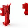 Peg Board Tool Storage EZRED EZP6PK 16-Piece Adjustable Red Organizer-2