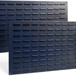 Louvered Panel Triton Products LVP-2 24x48 Blue Steel-0