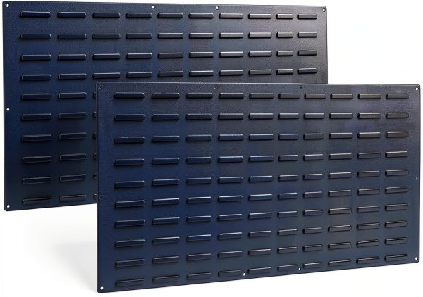 Louvered Panel Triton Products LVP-2 24x48 Blue Steel-0