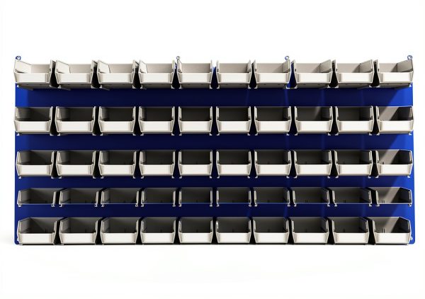 Louvered Panel Triton Products LVP-2 24x48 Blue Steel-2