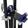 Drywall Stilts GypTool Pro 48"-64" Adjustable Aluminum Stilt Set Black-3