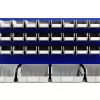 Louvered Panel Triton Products LVP-2 24x48 Blue Steel-5