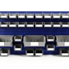 Louvered Panel Triton Products LVP-2 24x48 Blue Steel-4
