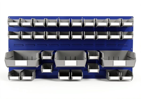 Louvered Panel Triton Products LVP-2 24x48 Blue Steel-4