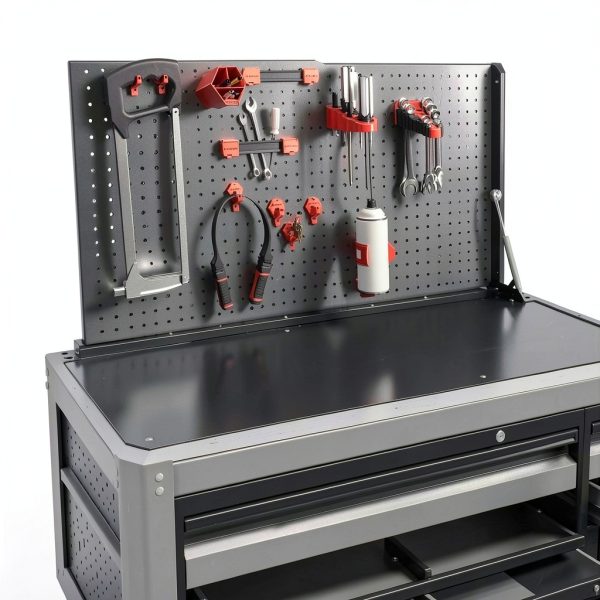 Peg Board Tool Storage EZRED EZP6PK 16-Piece Adjustable Red Organizer-9