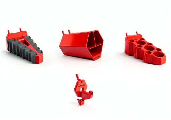Peg Board Tool Storage EZRED EZP6PK 16-Piece Adjustable Red Organizer-1