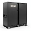 Durham Jobsite Storage Cabinet, 47.5 cu. ft, 14 Gauge Steel, 60 x 27-1/4 x 60-3/4, Gray-1