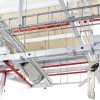Blulu 250 piece Z Purlin Clips Hanging Clamp 1/8-1/4" Flange Silver-5