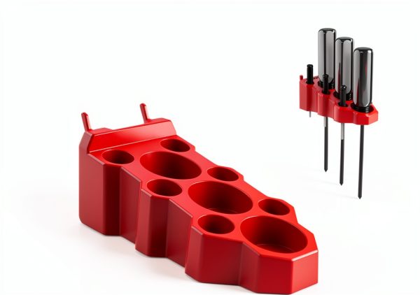 Peg Board Tool Storage EZRED EZP6PK 16-Piece Adjustable Red Organizer-6