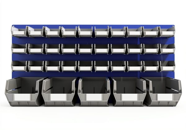 Louvered Panel Triton Products LVP-2 24x48 Blue Steel-3