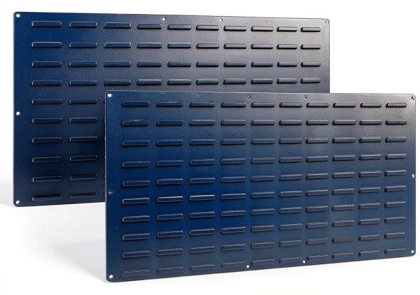 Louvered Panel Triton Products LVP-2 24x48 Blue Steel-1