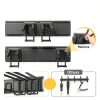 Garage Tool Organizer 48" Wall Mount XUUHOOG - Duty Steel Hooks 350lb-3