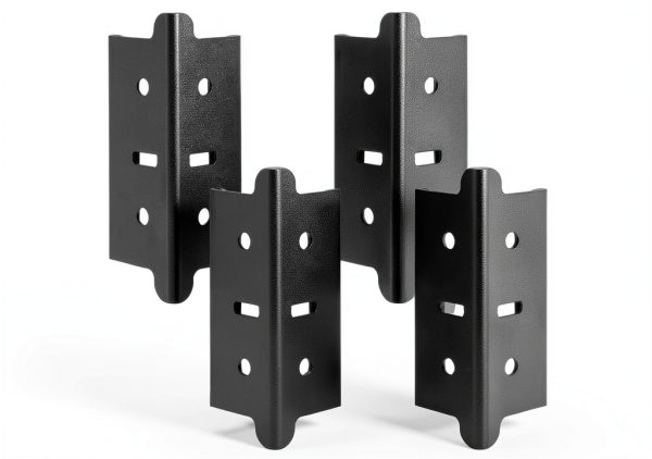 8 Pcs 1.25 In Post Coupling Compatible With Muscle Rack, Post Coupler, Post Connector For Muscle Rack Width is Less Than or Equal To 1.25 Inches, 3.95 x 1.35 x 1.35 In-6