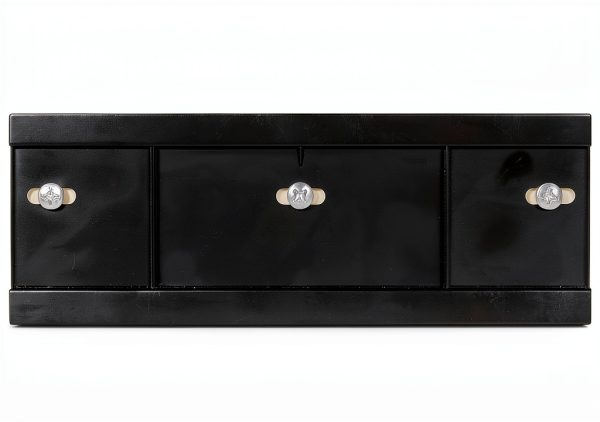 Triton 5-600 Storability LocBin Wall Mount Strip for Bins 2 Pack Black-0