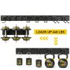 Garage Tool Organizer 48" Wall Mount XUUHOOG - Duty Steel Hooks 350lb-2