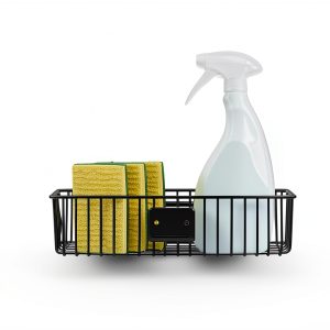 HandiWall Small Basket - 3 Inch x 12 Inch (Pack of Two) for Storage on Garage Slatwall Panels-0