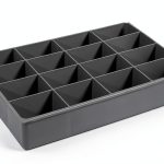 Durham 229-95-16-IND Small, 16 Compartment Insert, Gray-0