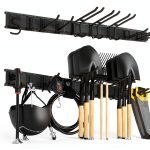 Garage Tool Organizer 48" Wall Mount XUUHOOG - Duty Steel Hooks 350lb-0
