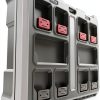 StealthMounts Packout Feet 8 Pack ABS Mounts for Milwaukee System-1