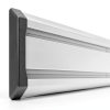 Gladiator 4' Wide GearTrack® Channels for Garage Storage, Light Gray-2