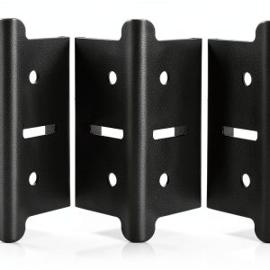 4 Pcs 1.5 in Post Coupling Compatible with Muscle Rack, Post Coupler, Post Connector Only Compatible with 1.5 in Wide Muscle Rack, 3.95 x 1.68 x 1.68 in-0