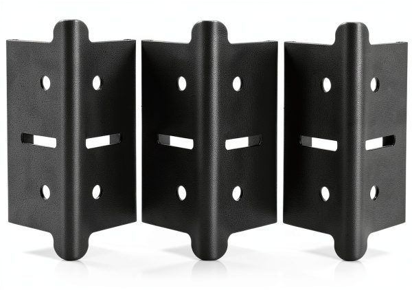 4 Pcs 1.5 in Post Coupling Compatible with Muscle Rack, Post Coupler, Post Connector Only Compatible with 1.5 in Wide Muscle Rack, 3.95 x 1.68 x 1.68 in-0